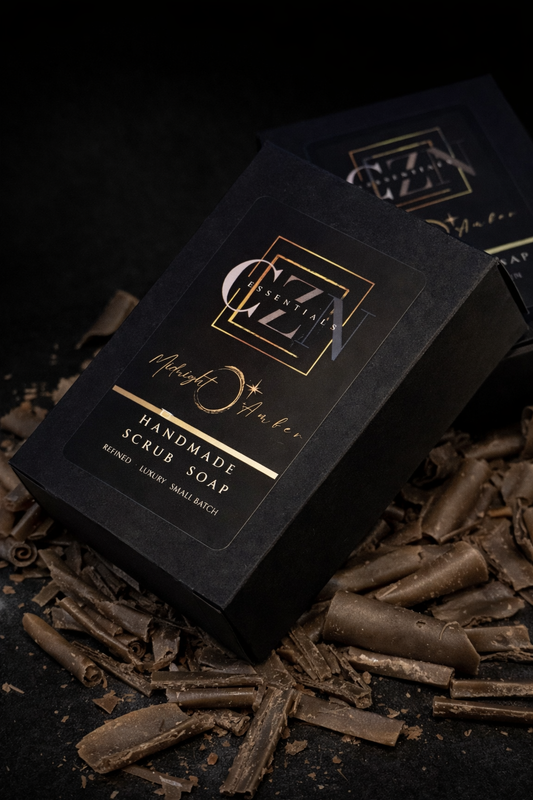 Midnight Amber Scrub Soap